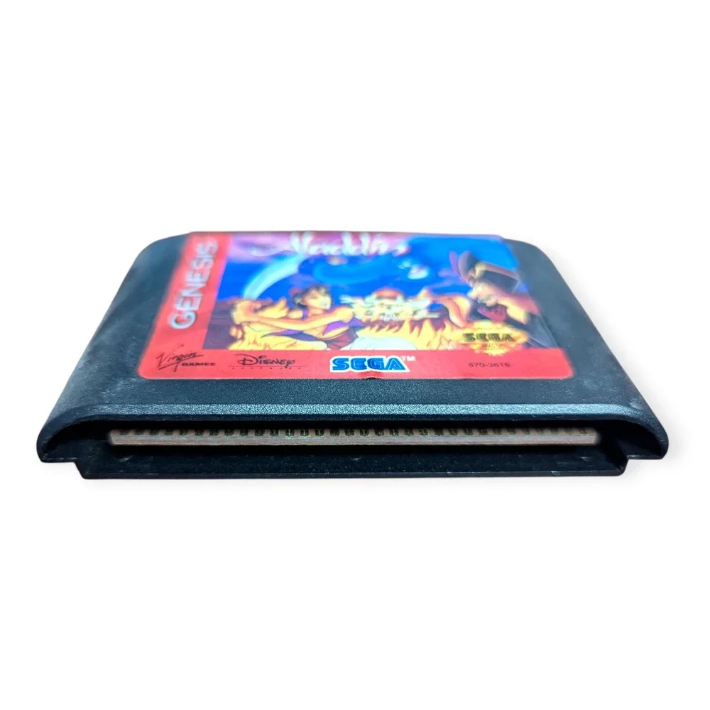 Disney's Aladdin Sega Genesis Video Game Cartridge‎ Only 1993 Virgin Games